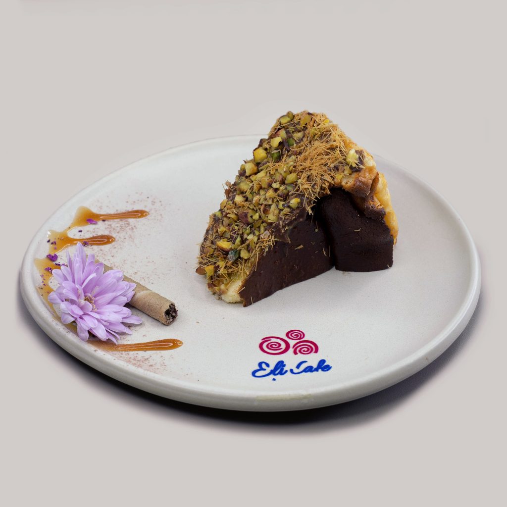 چیز کیک دبی چاکلت